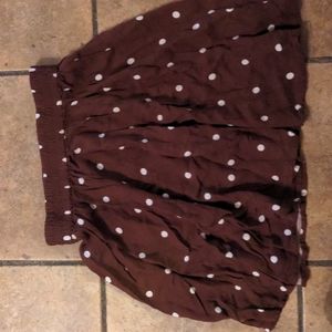 Chocolate Brown Topshop Skirt Sz 4
